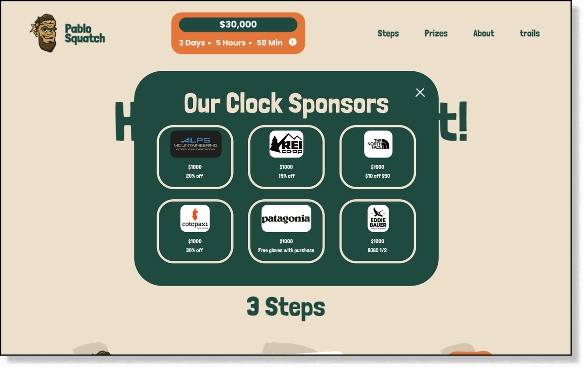 Sponsor Clock